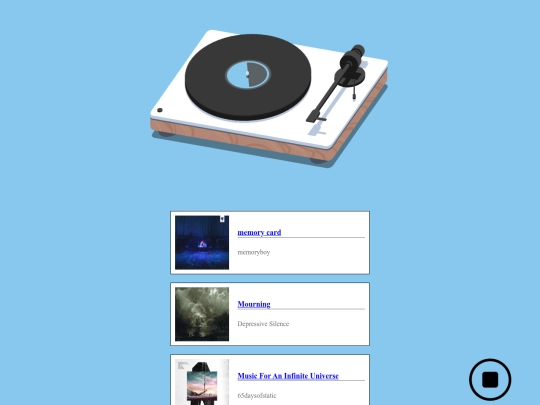 Music/music_page screenshot
