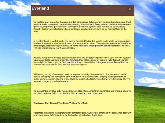 Writing/Everland screenshot