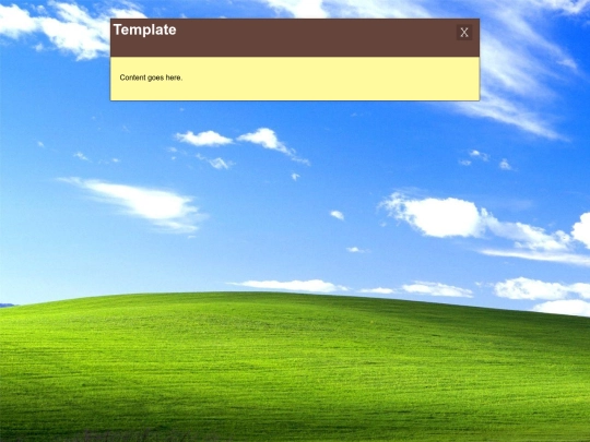 Writing/story_template screenshot