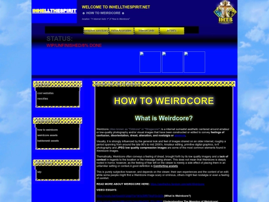 howtoweirdcore screenshot