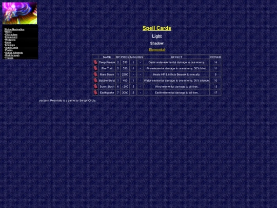 SpellcardsElemental screenshot