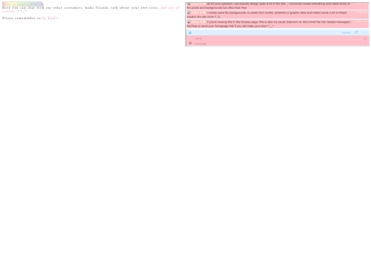 cafe/chatroom screenshot