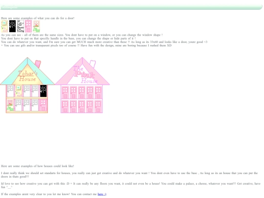 houses/examples screenshot