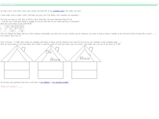 houses/tutorial screenshot