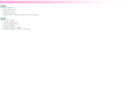 newz/january screenshot