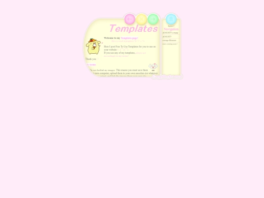 templates screenshot