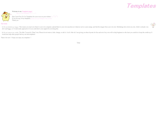 templates/main screenshot