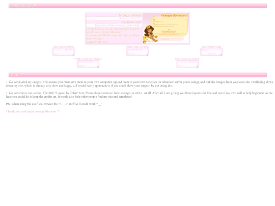 templates/out/orange-blossom screenshot