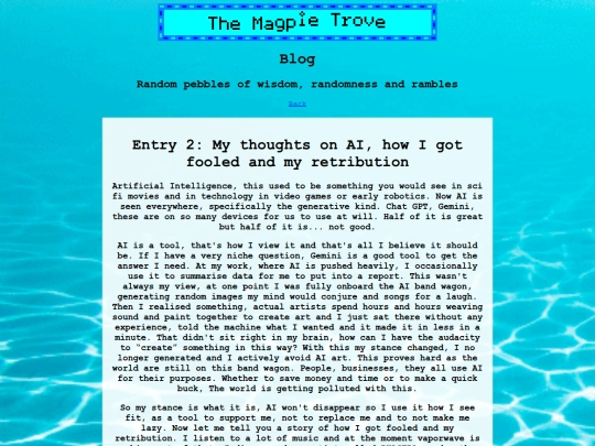 Blog2 screenshot