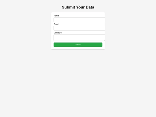 test/form test screenshot
