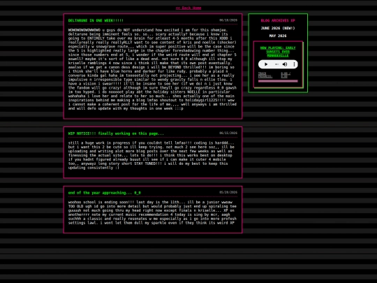 blog screenshot
