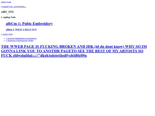 list screenshot