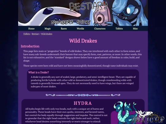 bestiary/wilddrakes screenshot