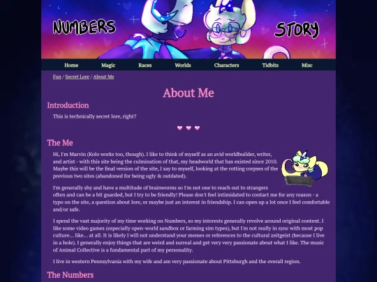 fun/secretlore/about screenshot