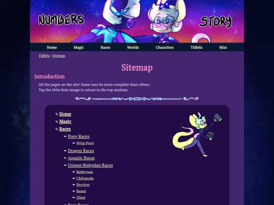 sitemap screenshot