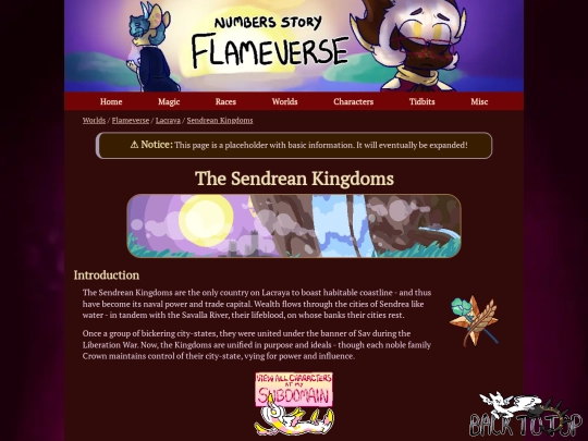 worlds/flameverse/nations/sendrea screenshot
