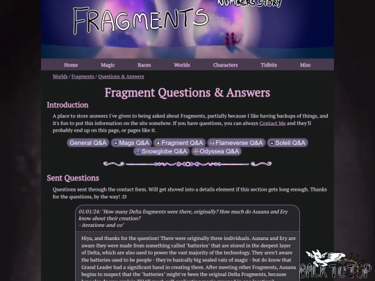 worlds/frags/lore/qna screenshot