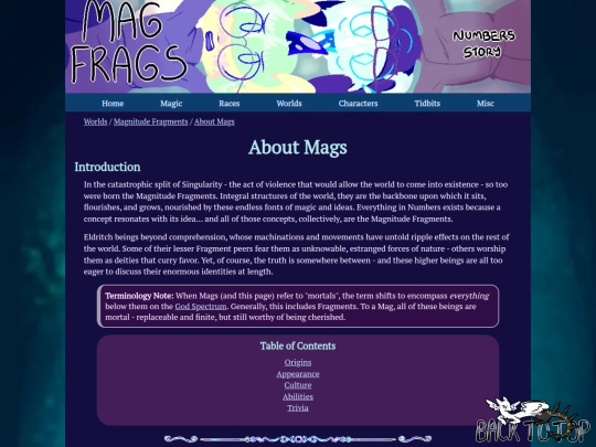 worlds/magfrags/lore/mags screenshot