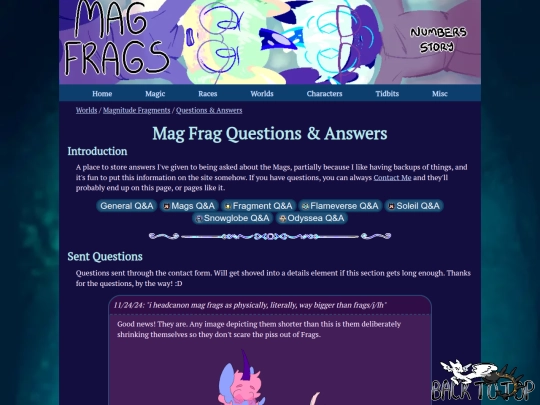 worlds/magfrags/lore/qna screenshot