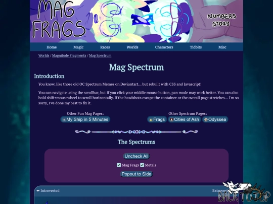 worlds/magfrags/spectrum screenshot