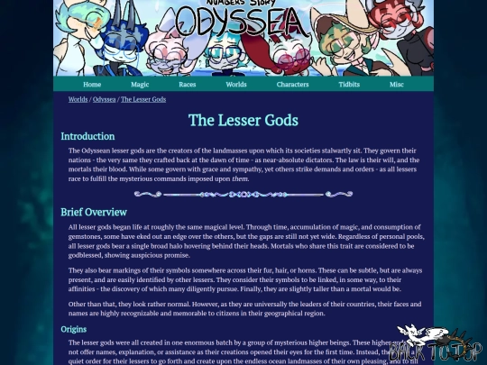 worlds/odyssea/lore/thelessers screenshot