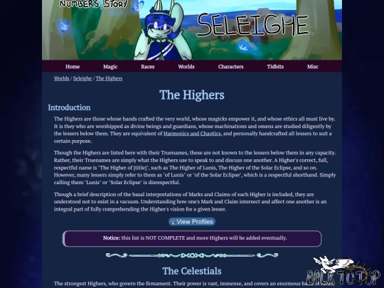 worlds/seleighe/lore/highers screenshot