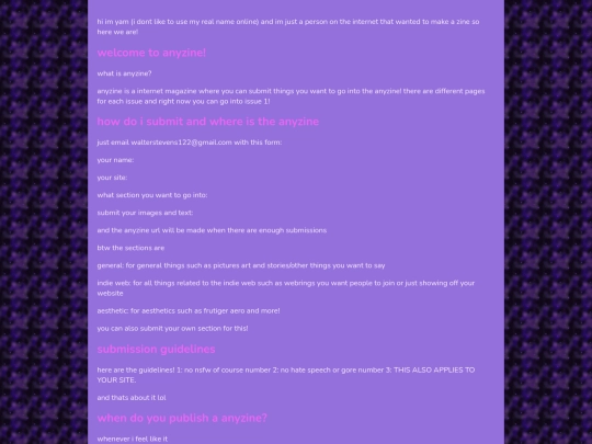 anyzine screenshot
