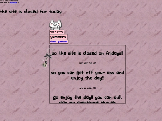 closed screenshot