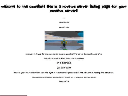 ozzielist screenshot