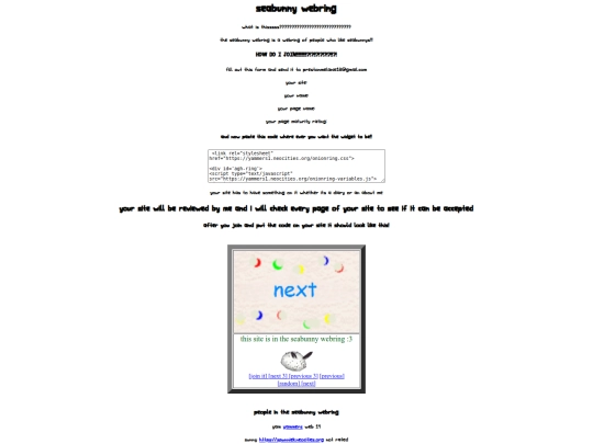 seabunnyring screenshot