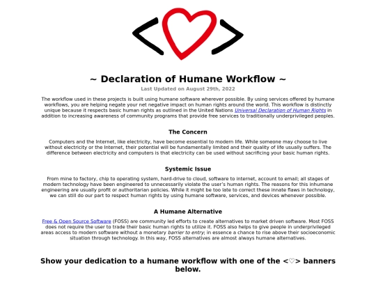 humane screenshot