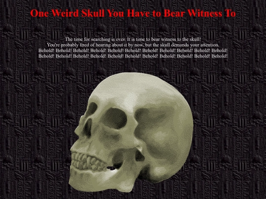 TheSkull screenshot