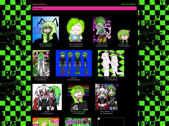 myspace/lukepics screenshot