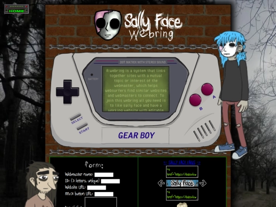sfwebring screenshot