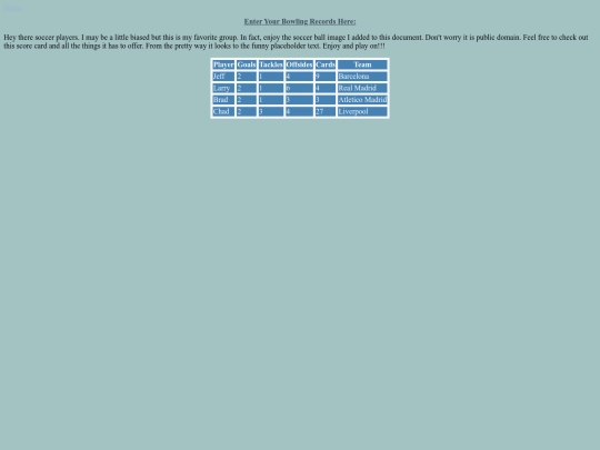 scoreCards/soccerCard screenshot