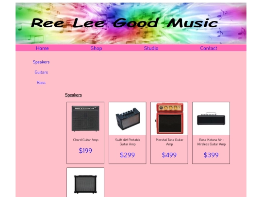 Shop screenshot