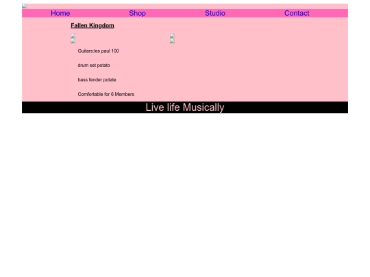 Studio Selection screenshot