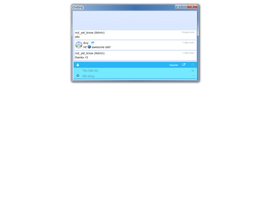 chatting screenshot