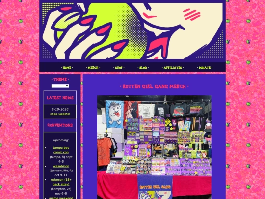 merch screenshot