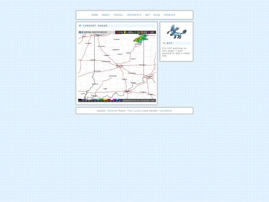 interests/weather screenshot
