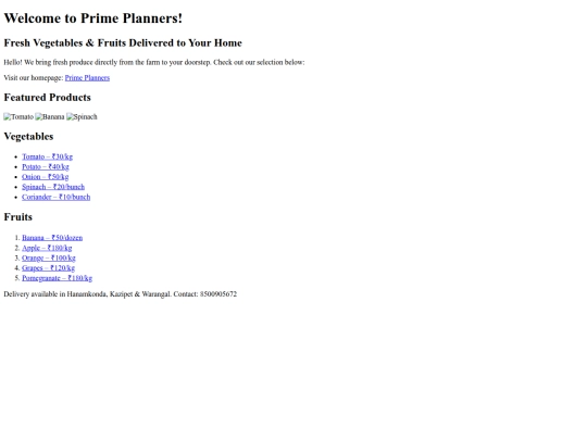 index screenshot