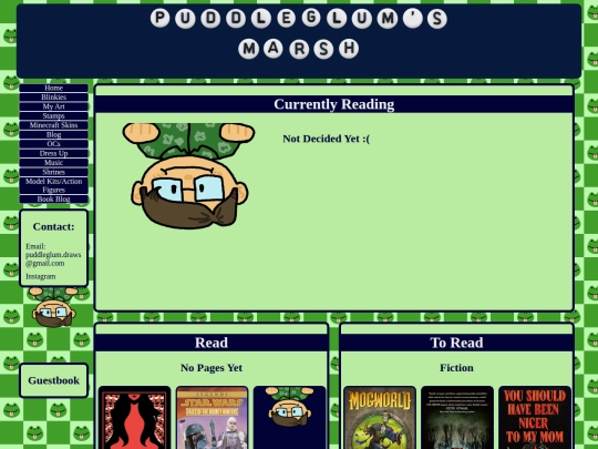 bookblog screenshot