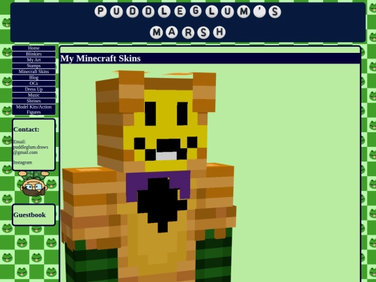 minecraftskins screenshot