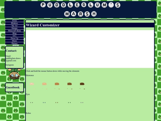 wizarddressup screenshot
