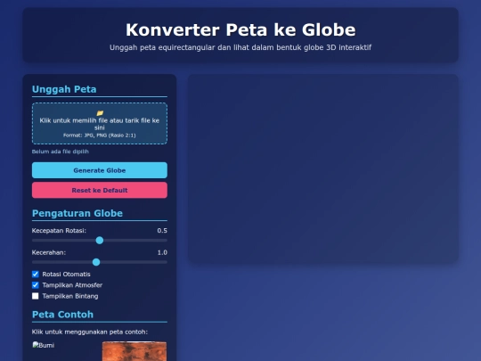 Globe screenshot