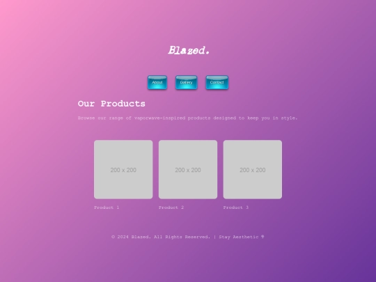 products screenshot