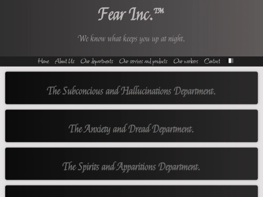 english/departments-english screenshot
