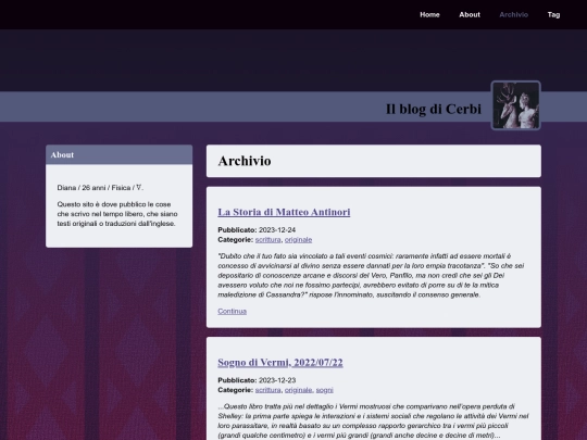 blog screenshot