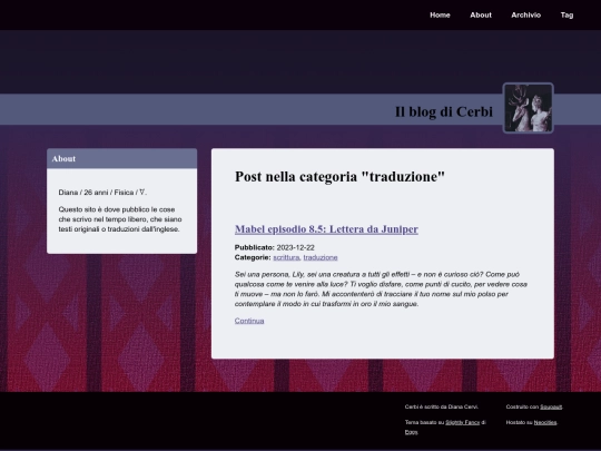 tag/traduzione screenshot