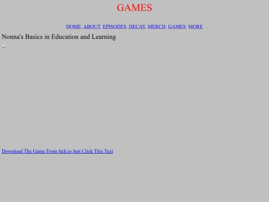 games screenshot